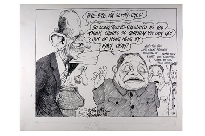 Lot 25 - Rowson (Martin) ARR A collection of newspaper...