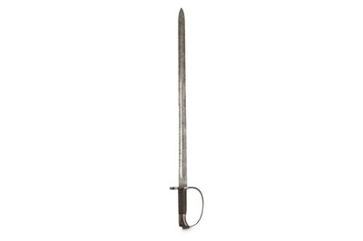 Lot 147 - A British 1879 pattern sawback sword bayonet...
