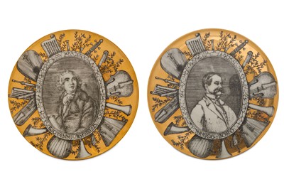 Lot 48 - PIERO FORNASETTI (ITALIAN, 1913-1988), A PAIR...