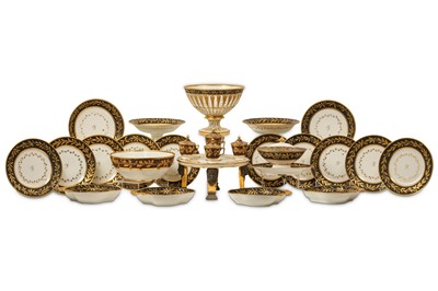 Lot 18 - A FRENCH DAGOTY ET HONORÉ (PARIS) EMPIRE...