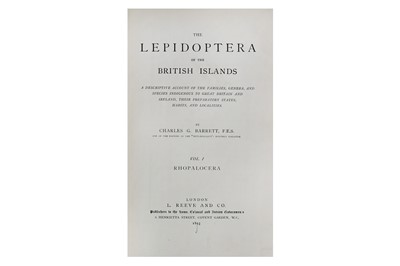 Lot 590 - Barrett (Charles G.) The Lepidoptera of the...