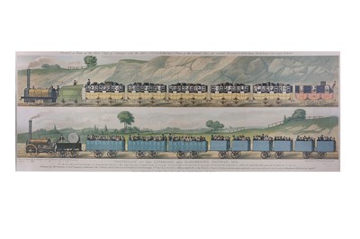 Lot 554 - Railways.- 'Travelling on the Liverpool and...