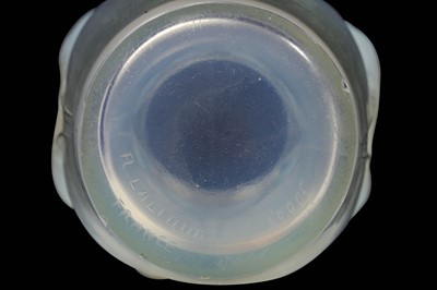 Lot 64 - A RENÉ LALIQUE FROSTED AND POLISHED OPALESCENT...