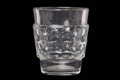Lot 71 - A BACCARAT GLASS ICE BUCKET OR WINE COOLER,...