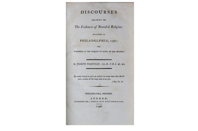 Lot 177 - Priestley (Joseph)...