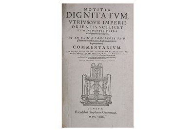 Lot 349 - Panciroli (Guido) Notitia dignitatum,...