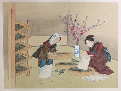 Lot 465 - Japanese Culture.- A book of 63 scenes,...
