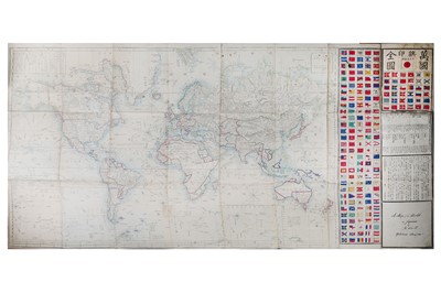 Lot 567 - Schnell (Edward) Navigational Map of the World...
