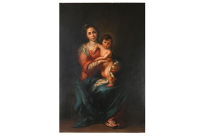 Lot 84 - AFTER BARTHOLOME ESTEBAN MURILLO Madonna and...