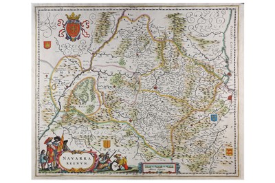 Lot 573 - Spain & Portugal.- Bleau (Johannes) Navarra...