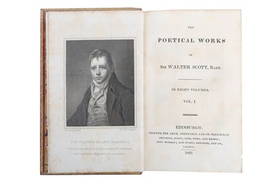 Lot 411 - Scott (Walter) The Poetical Works, 8 vol.,...
