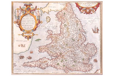 Lot 547 - Ortelius (Abraham) Angliae Regni Florentissimi,...
