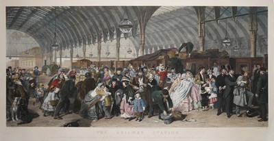 Lot 459 - Frith (William Powell, RA, after)  The Railway...