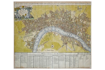Lot 550 - Parker (Samuel) & Senex (John) A Plan of the...