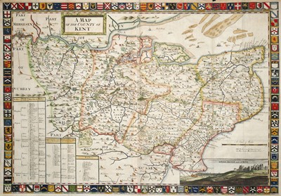 Lot 525 - Harris (John) A Map of the County of Kent, a...