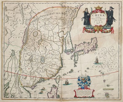Lot 502 - Blaeu (Johan & Willem) China veteribus sinarum...