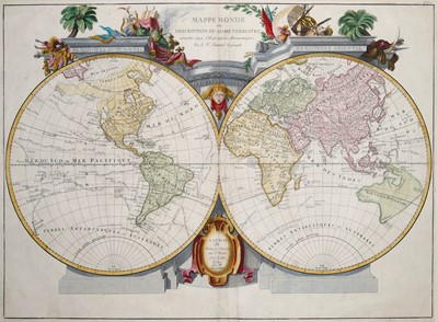 Lot 562 - Santini (François) Mappe Monde ou Description...
