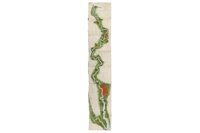 Lot 580 - Tombleson (William) Panoramic Map of the River...