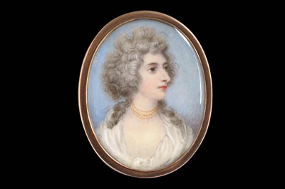 Lot 9 - ENGLISH SCHOOL (CIRCA 1810) Portrait miniature...