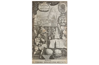 Lot 544 - Monconys (Balthasar de)  Voyages de M de...