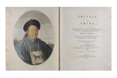 Lot 495 - Barrow (John) Travels in China, aquatint...