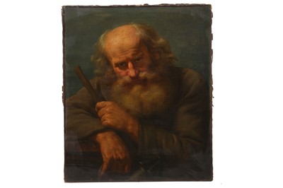 Lot 74 - MANNER OF JACOB JORDAENS Diogenes Oil on paper,...