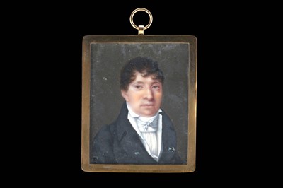 Lot 14 - CONTINENTAL SCHOOL (CIRCA 1815) Portrait...