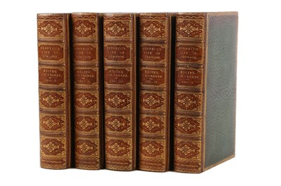 Lot 389 - James (Boswell) The Life of Samuel Johnson, LL....