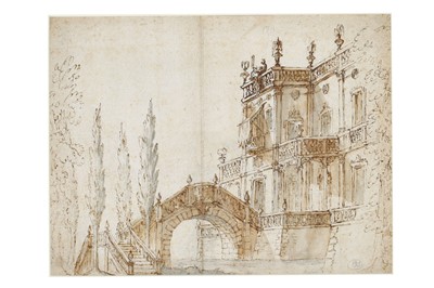 Lot 32 - ATTRIBUTED TO FERDINANDO GALLI BIBIENA...