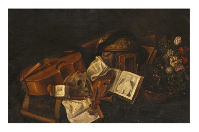 Lot 12 - FOLLOWER OF CORNELIS DE HEEM (LATE 18TH...