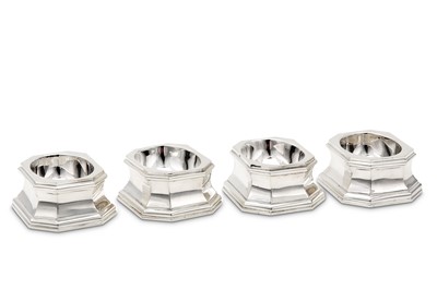 Lot 38 - A set of four George V Britannia standard...