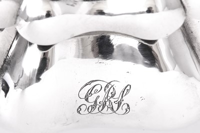 Lot 88 - An early Victorian sterling silver three-piece...