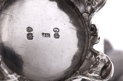 Lot 88 - An early Victorian sterling silver three-piece...
