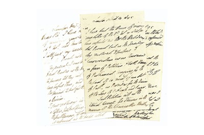Lot 311 - Wellington (Arthur Wellesley, Duke of) Three...