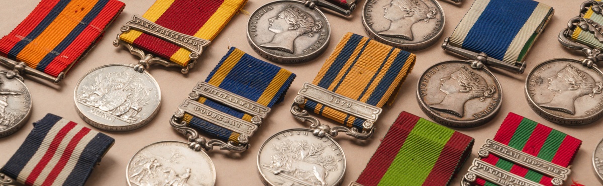 collection of medals 